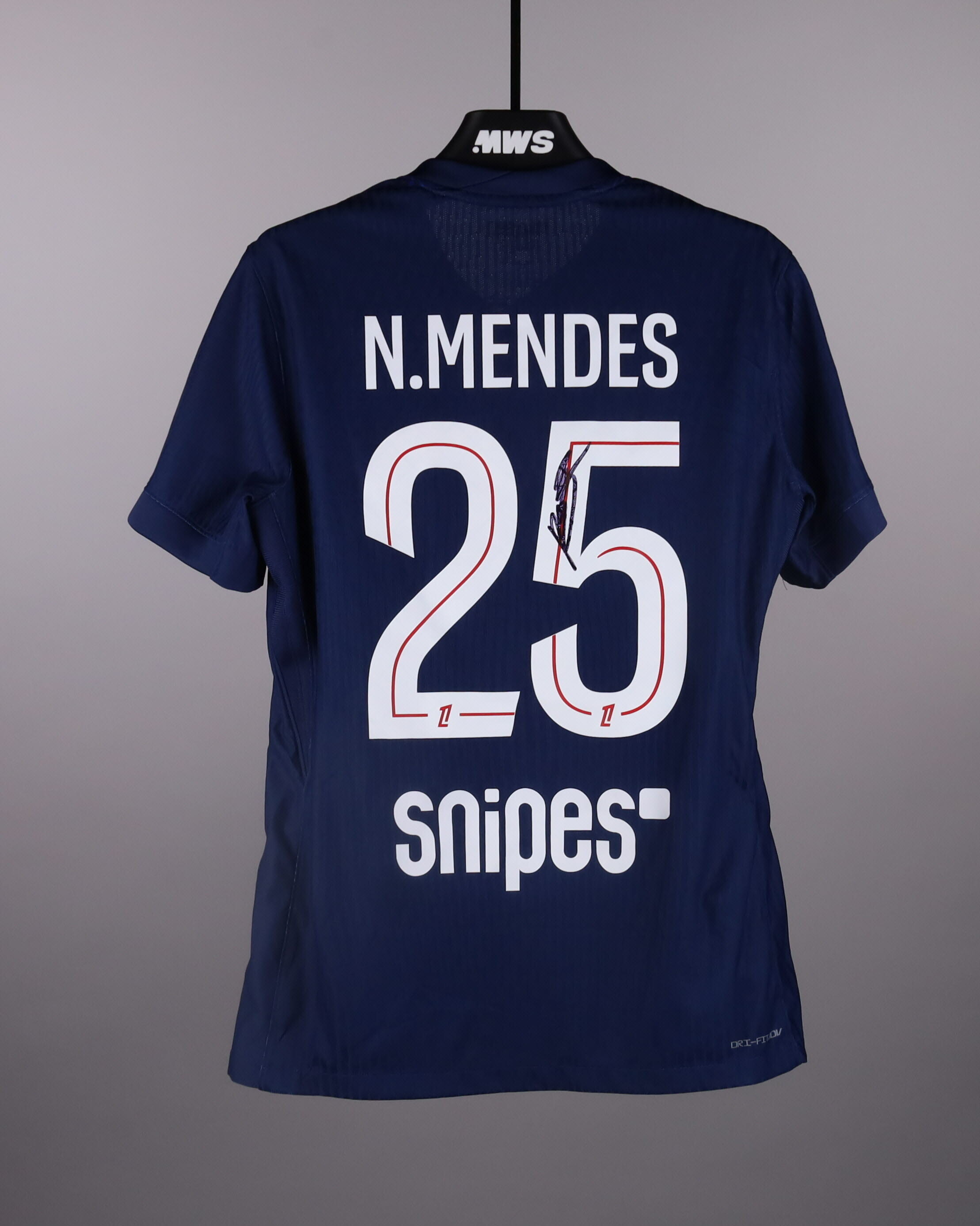 Nuno Mendes Paris Saint-Germain shirt