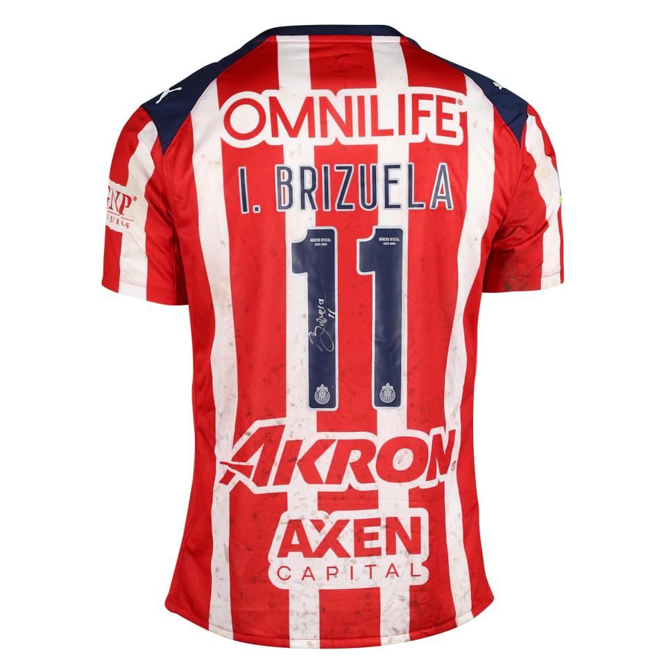 来自Chivas Guadalajara的Isaác Brizuela球衣