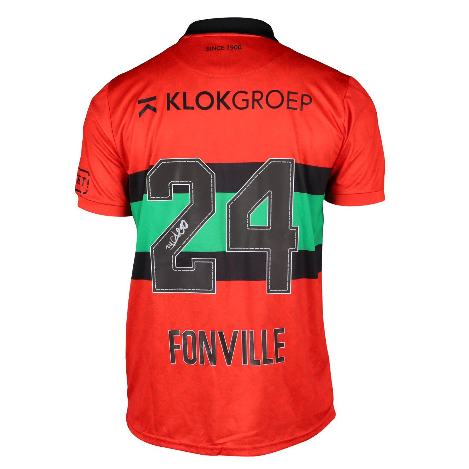 Deveron Fonville | NEC - AZ Alkmaar | MatchWornShirt