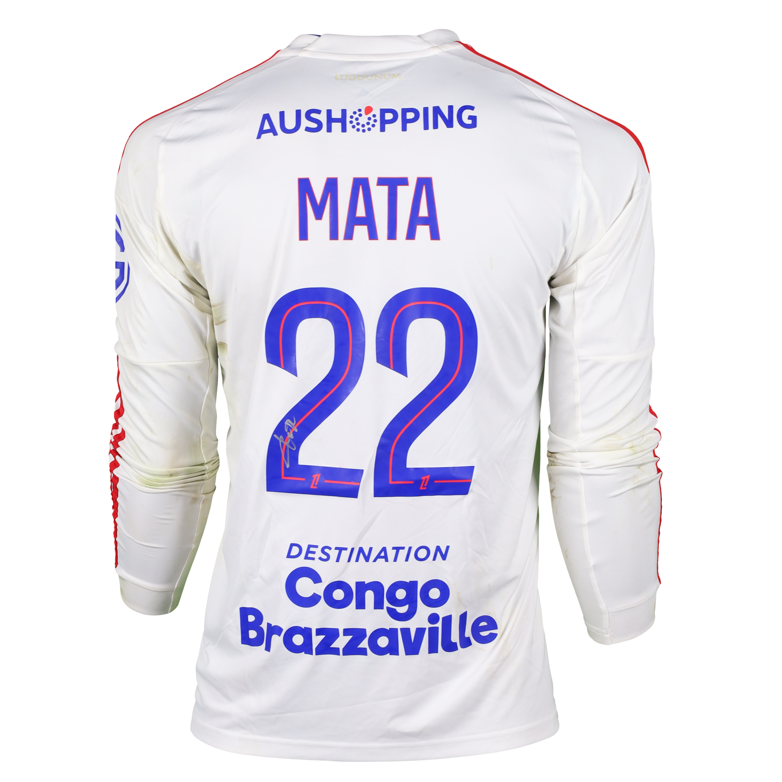 Clinton Mata Olympique Lyonnais shirt
