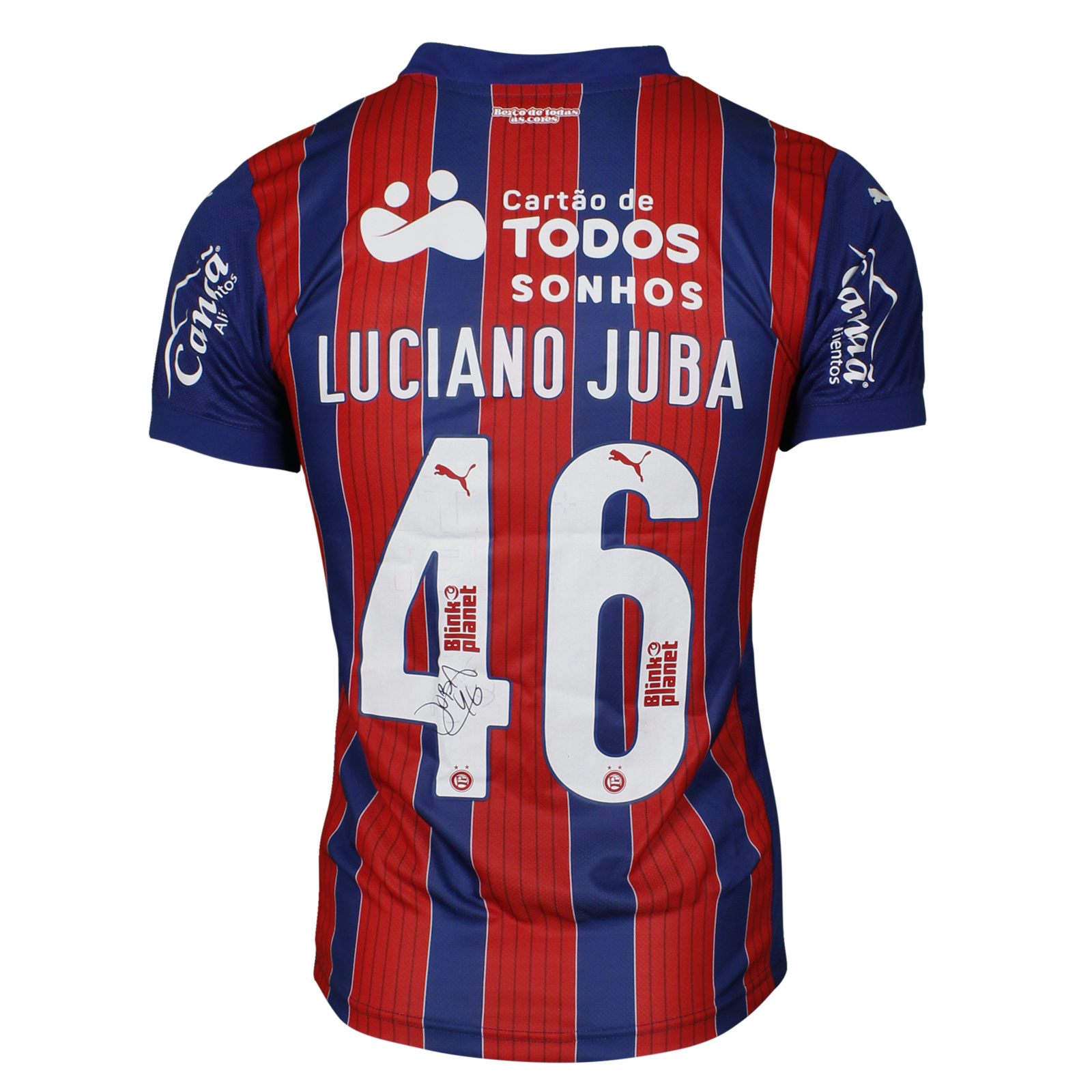 Luciano Batista da Silva Junior | Bahia - Palmeiras | MatchWornShirt