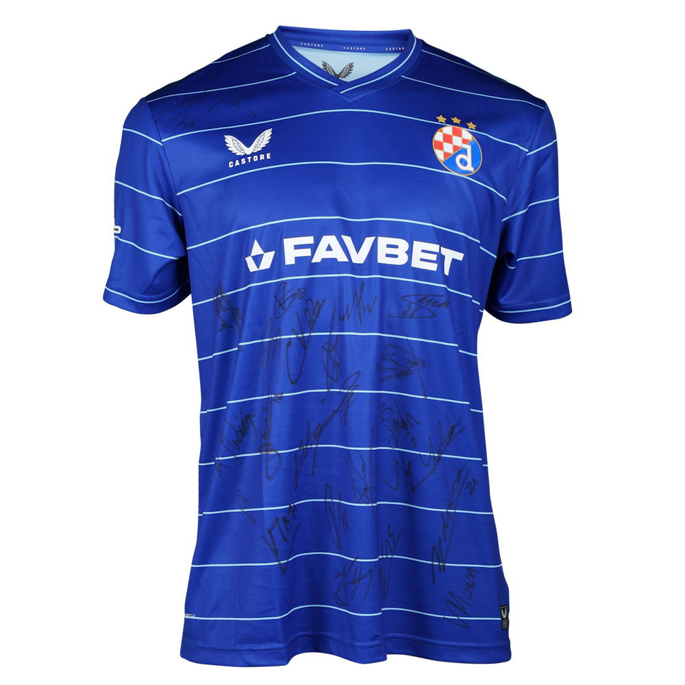 Squad Signed Shirt | Dinamo Zagreb | MatchWornShirt