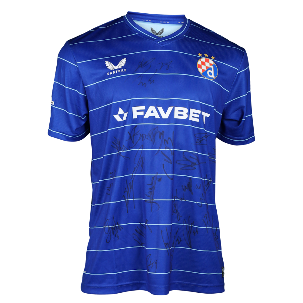 Squad Signed Shirt | Dinamo Zagreb | MatchWornShirt