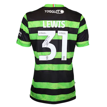 来自AFC Wimbledon的Joe Lewis球衣