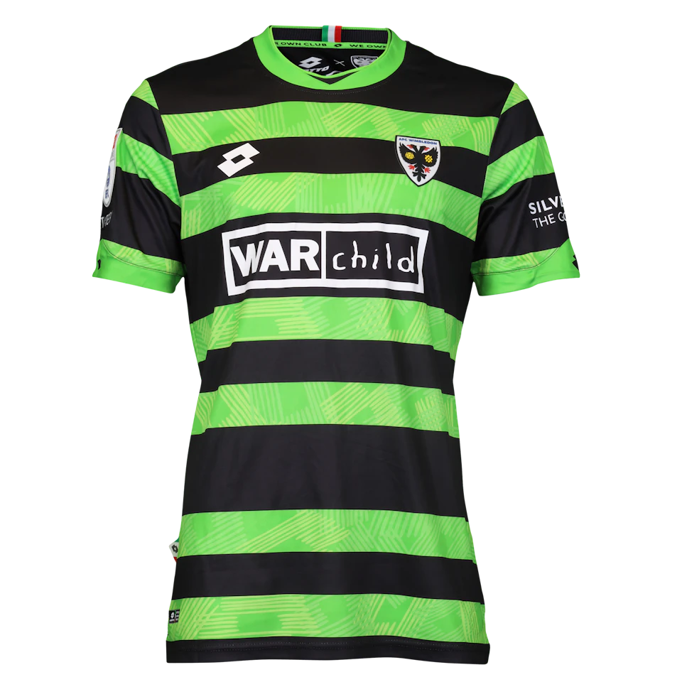 来自AFC Wimbledon的Joe Lewis球衣
