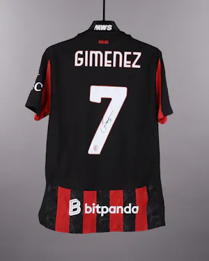 Santiago Giménez AC Milan shirt