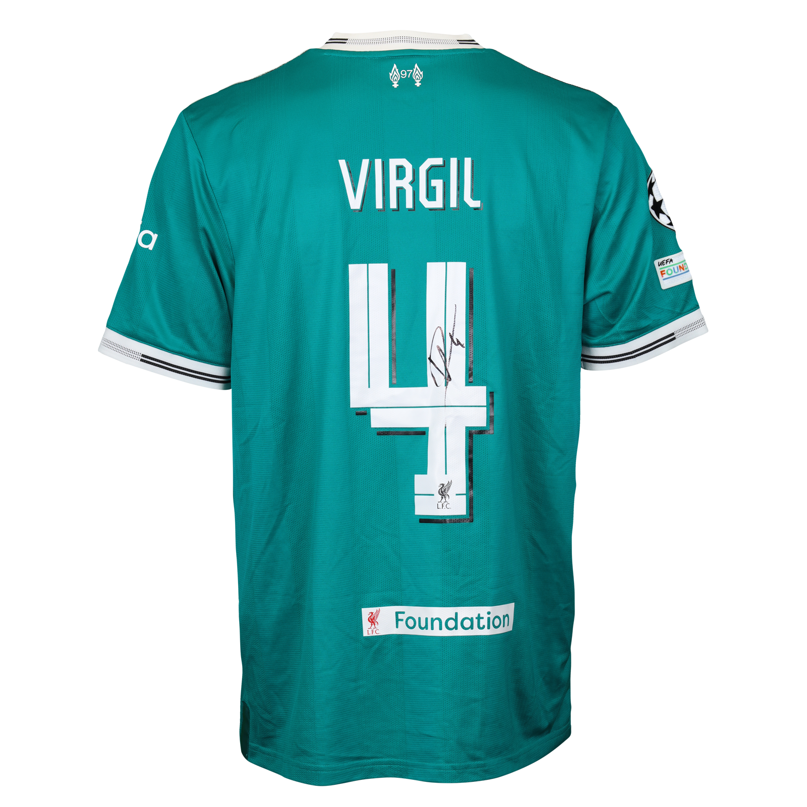 Virgil van Dijk | Galatasaray S.K. - Liverpool | MatchWornShirt