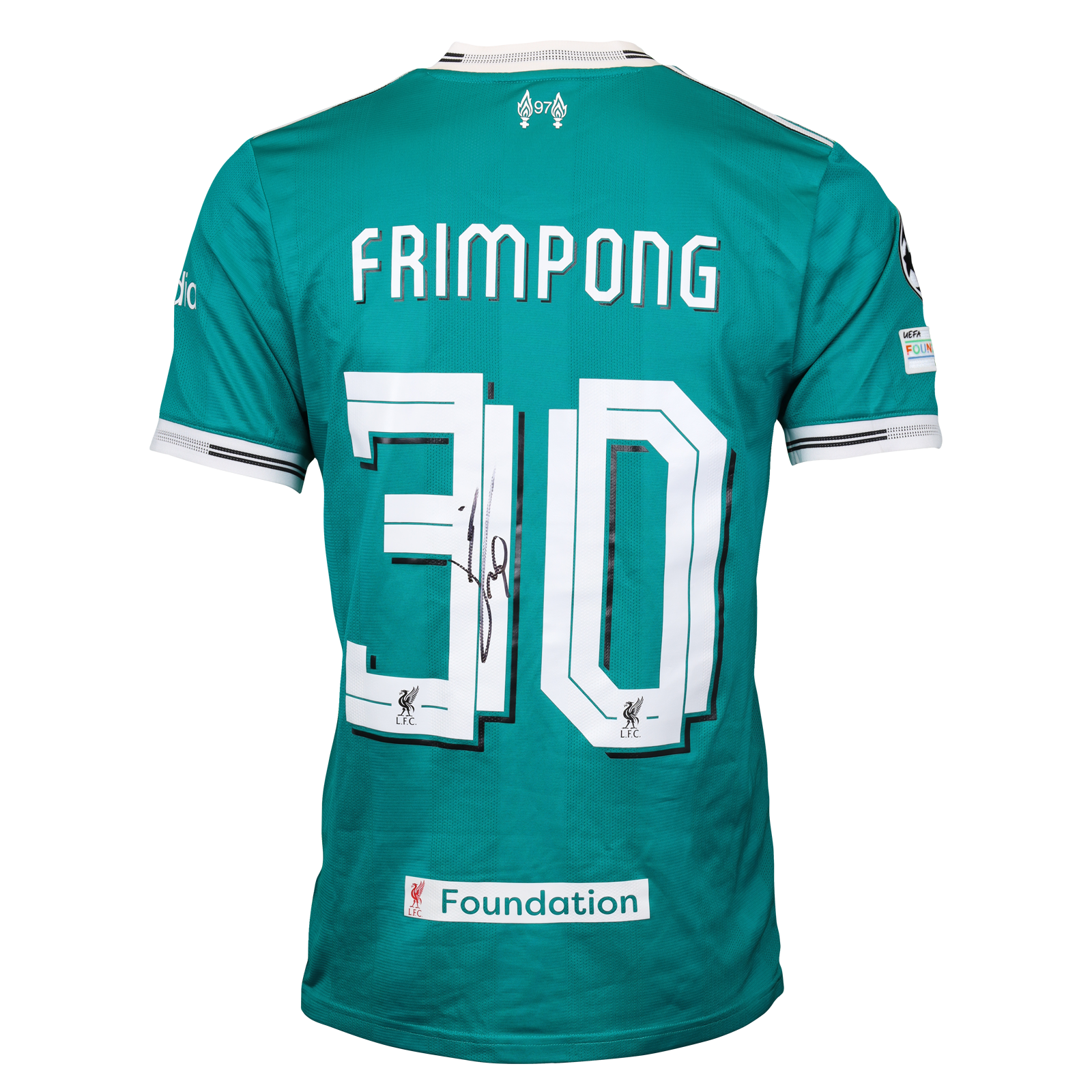 Jeremie Frimpong Liverpool jersey