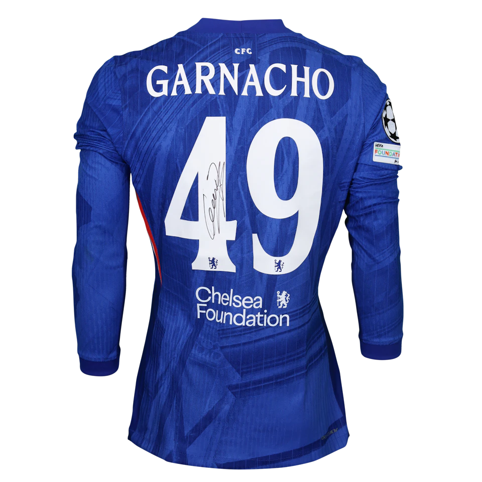Alejandro Garnacho Chelsea shirt