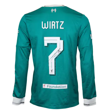 Florian Wirtz Liverpool jersey