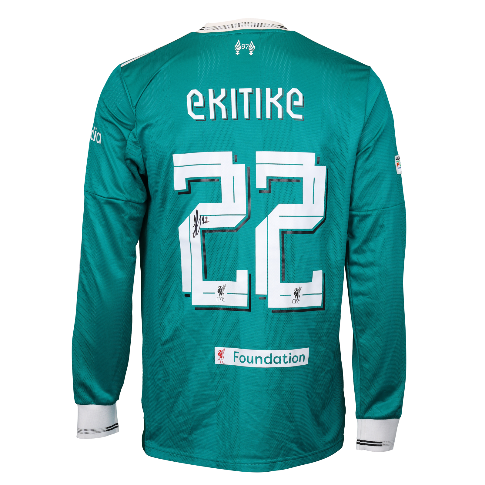 Hugo Ekitike Liverpool jersey