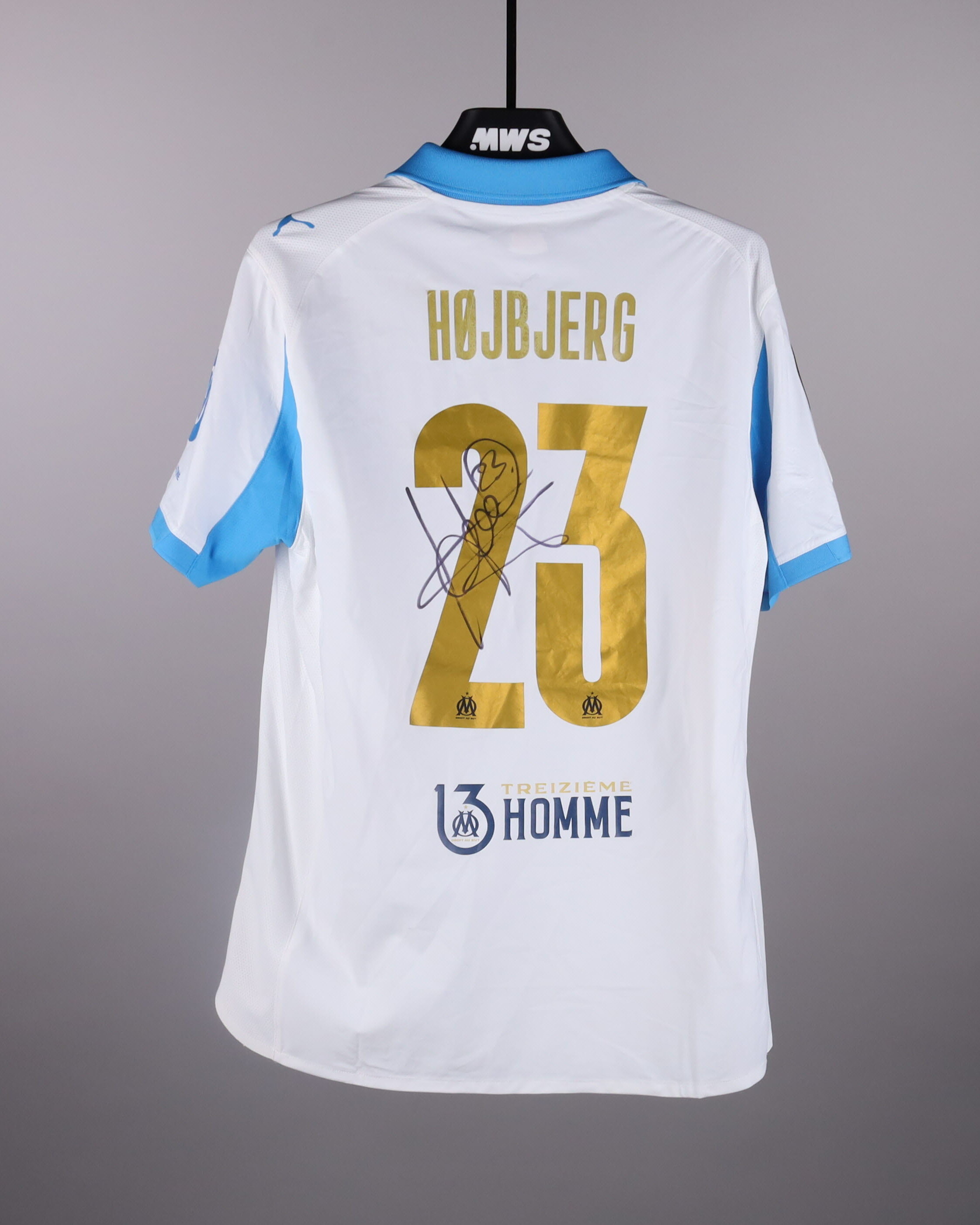 Maglia di Pierre-Emile Højbjerg (Olympique de Marseille)