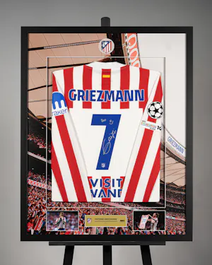 Limited Edition Framed Griezmann Shirt 200 Goals - 2