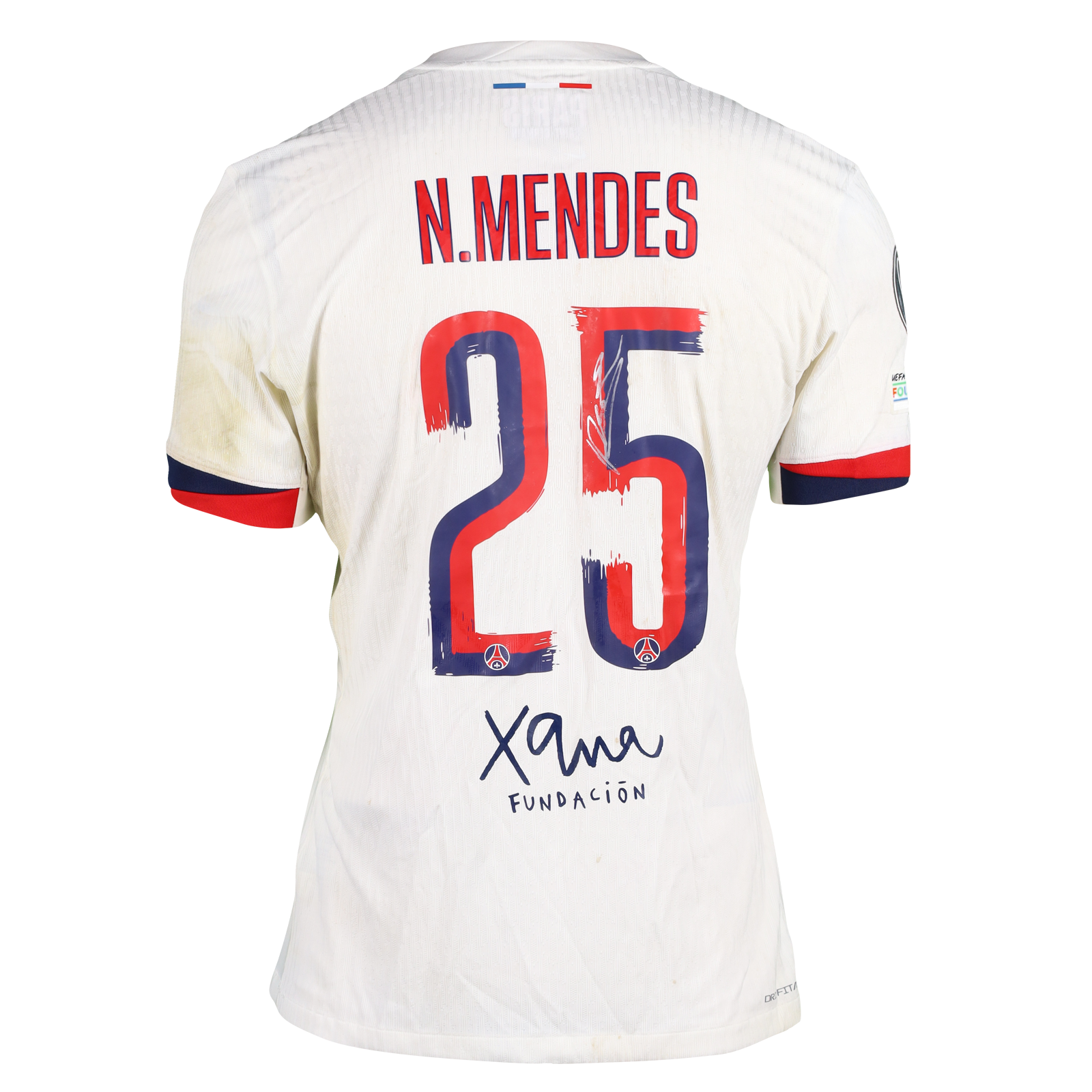 Nuno Mendes Paris Saint-Germain shirt
