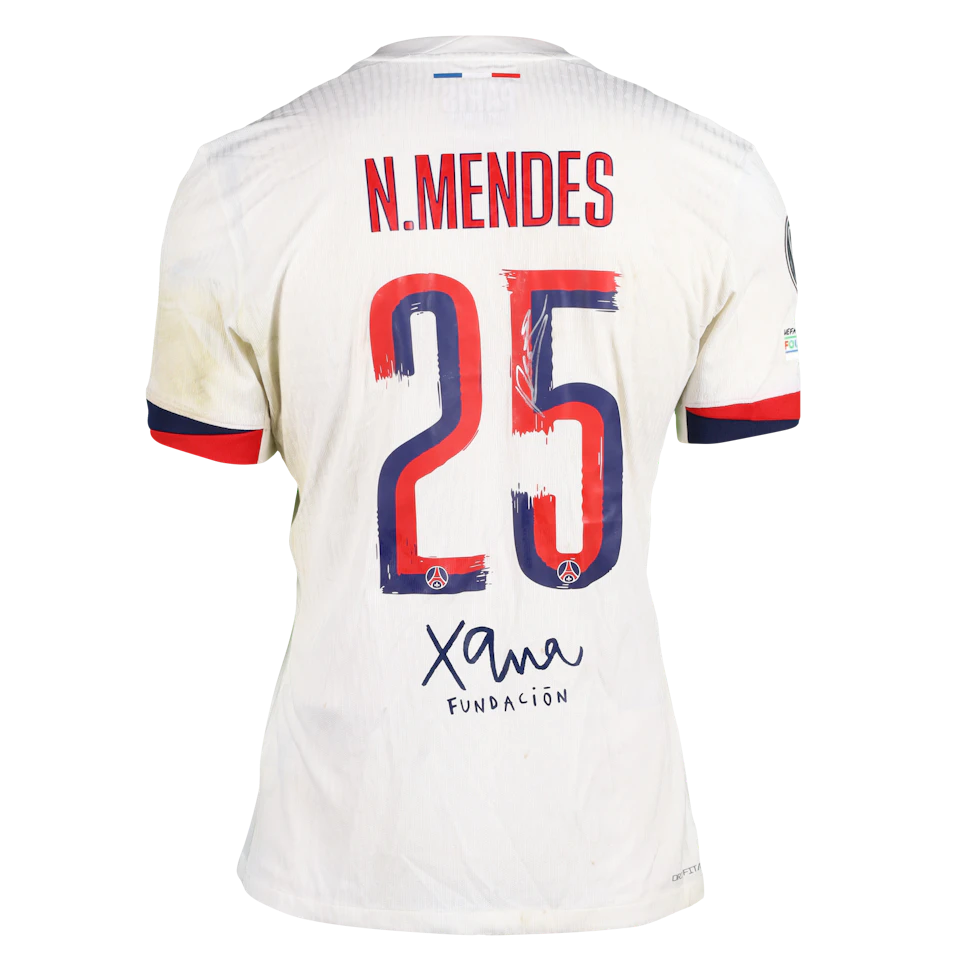 Nuno Mendes Paris Saint-Germain jersey