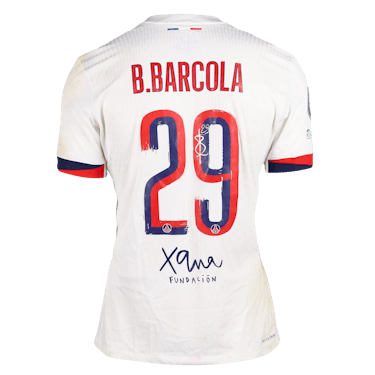 Bradley Barcola Paris Saint-Germain shirt