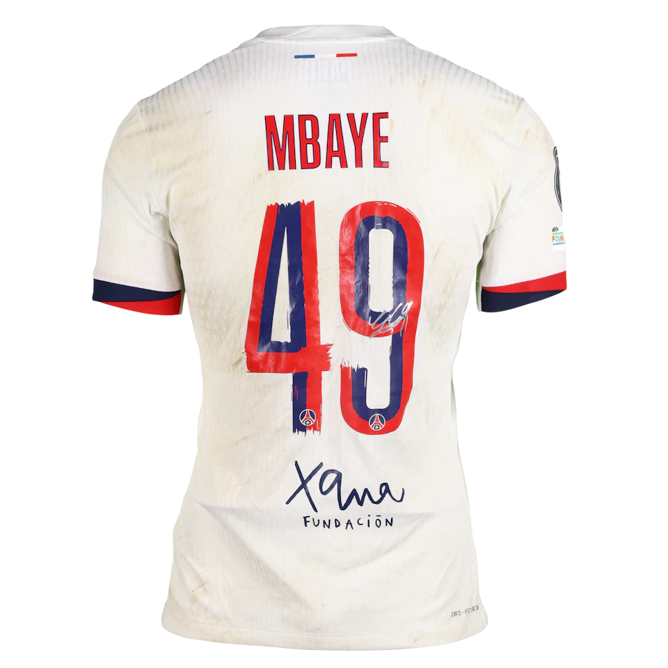 Ibrahim Mbaye Paris Saint-Germain shirt