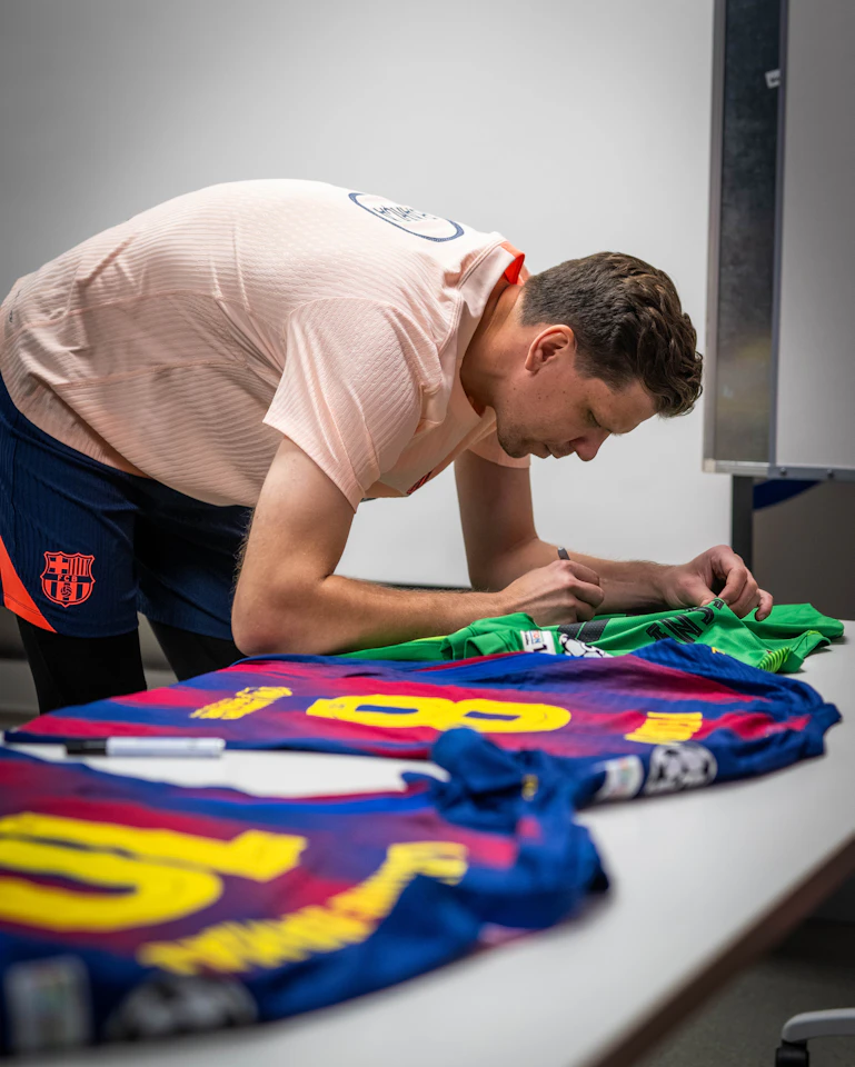 Wojciech Szczęsny FC Barcelona jersey