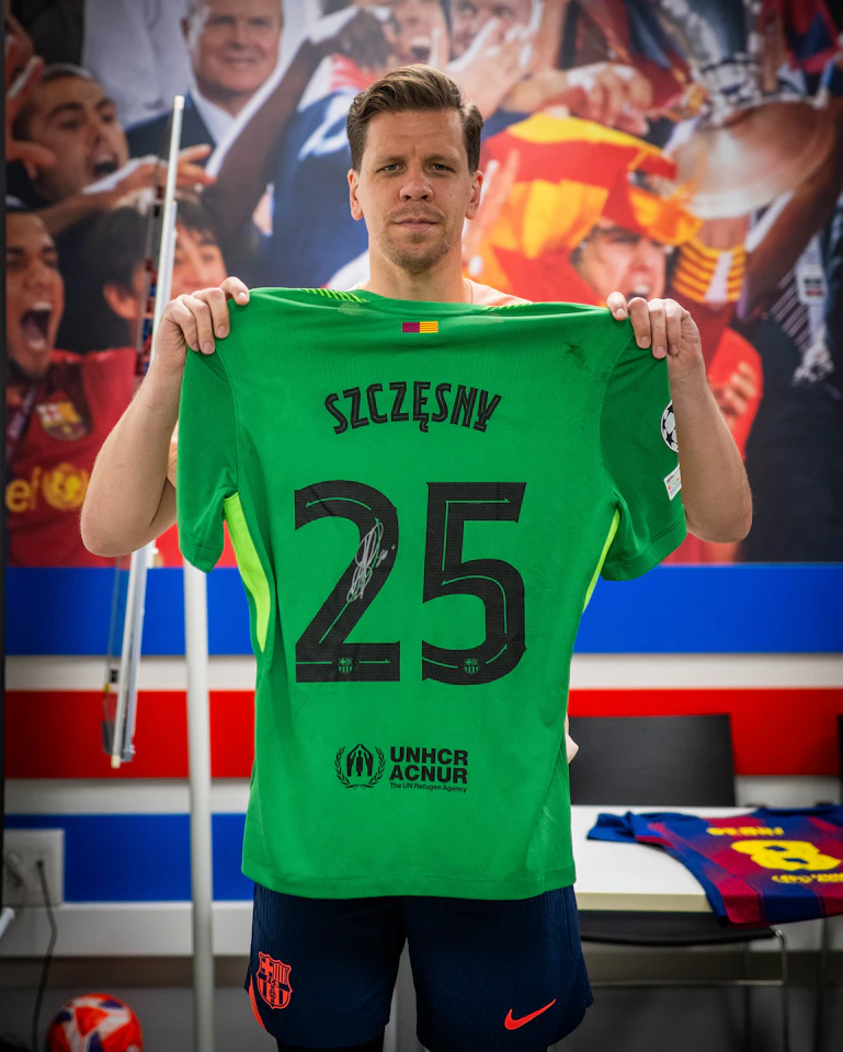 Wojciech Szczęsny FC Barcelona jersey