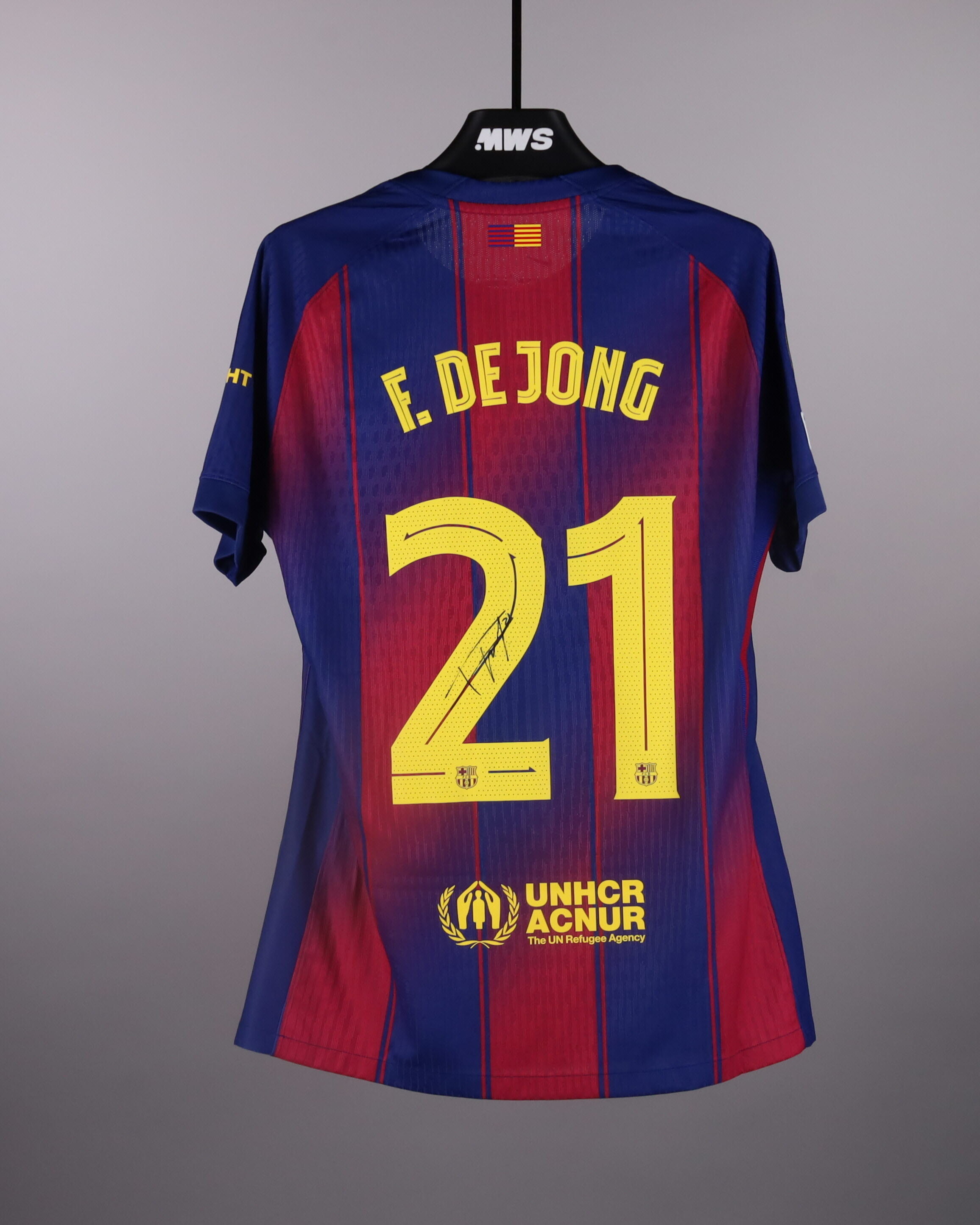 Frenkie de Jong | FC Barcelona - Paris Saint-Germain | MatchWornShirt