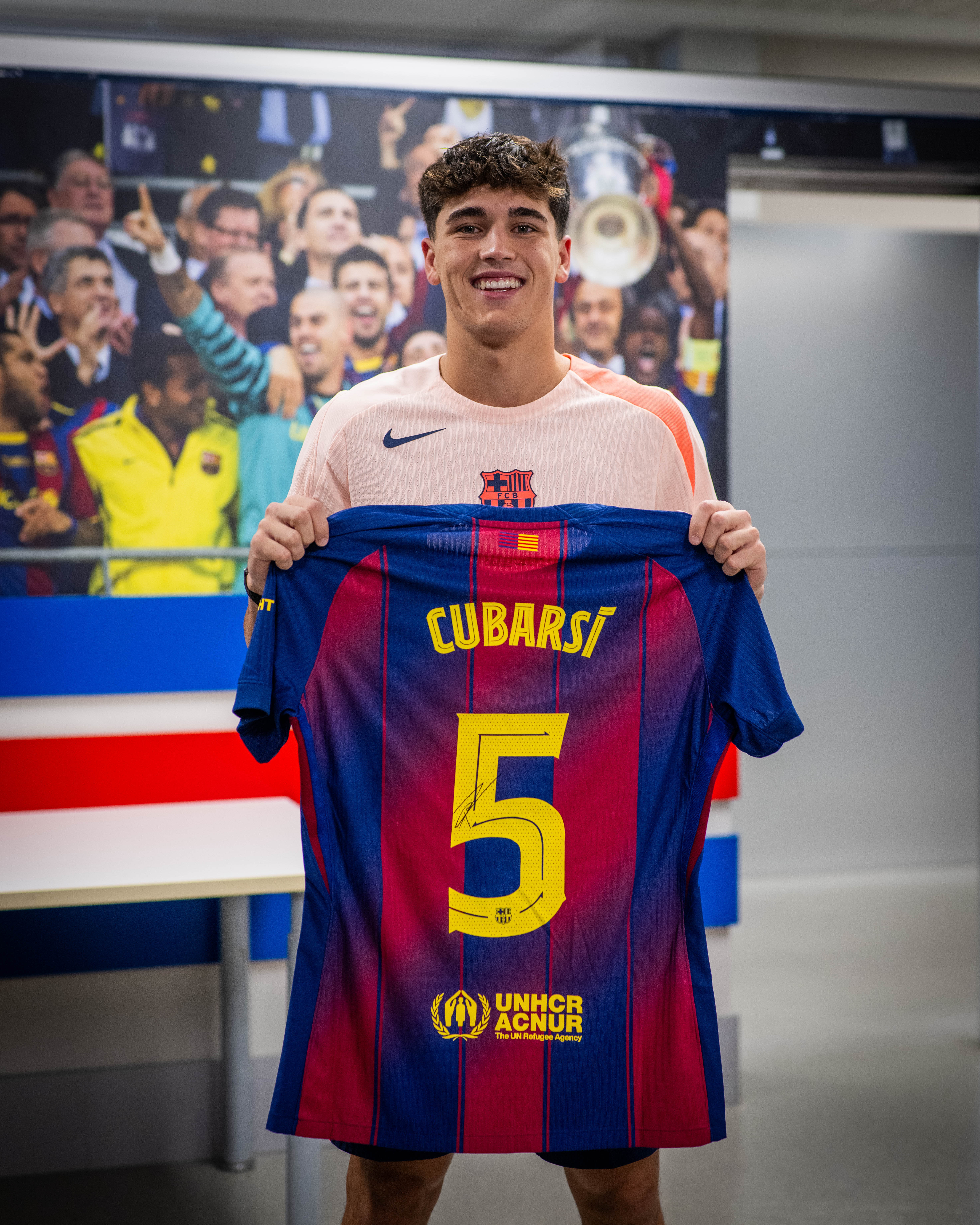 Pau Cubarsí | FC Barcelona - Paris Saint-Germain | MatchWornShirt