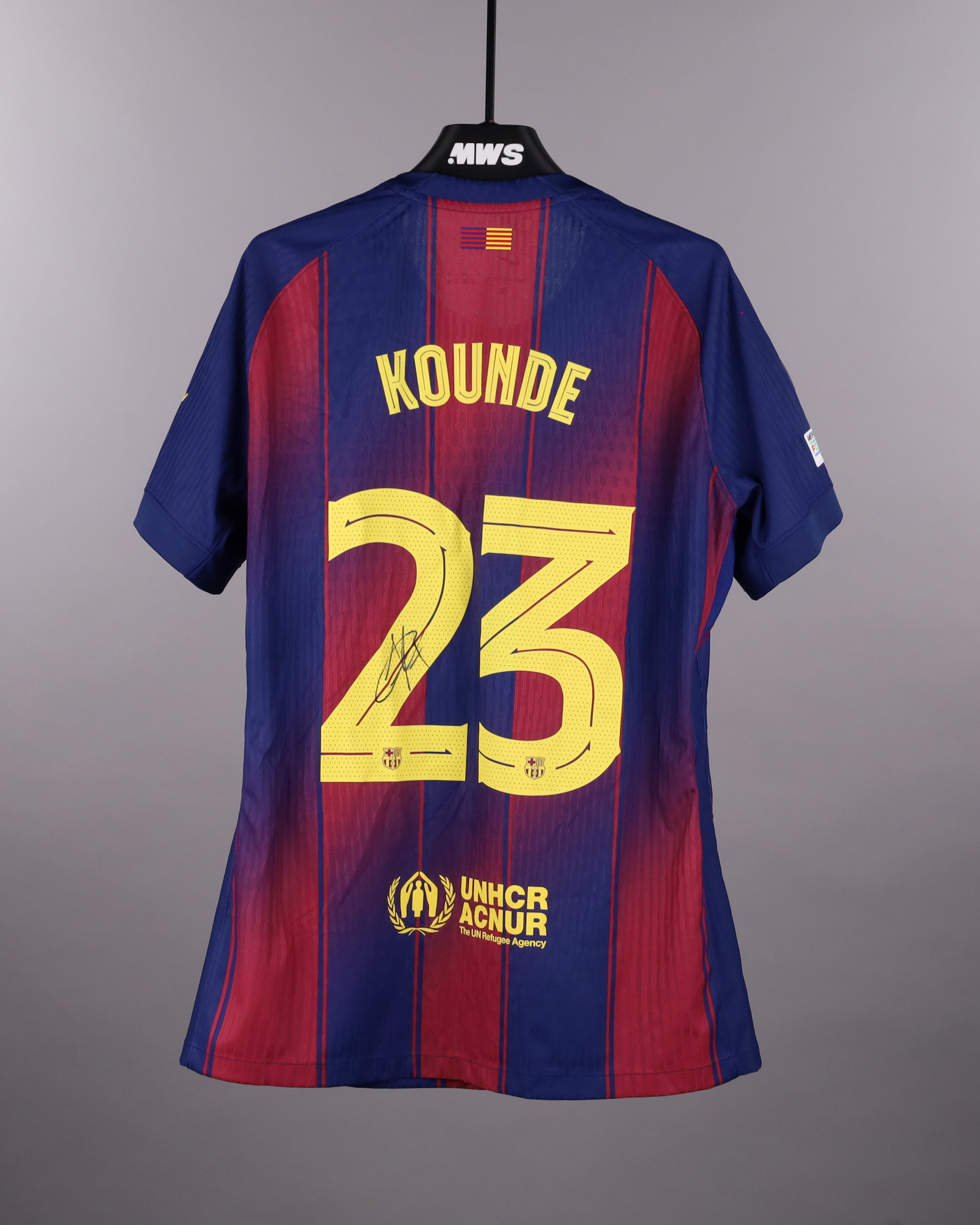 Jules Koundé | FC Barcelona - Paris Saint-Germain | MatchWornShirt