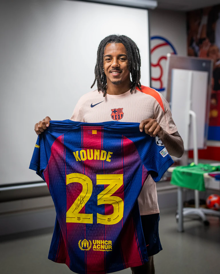 Camisola de Jules Koundé, FC Barcelona