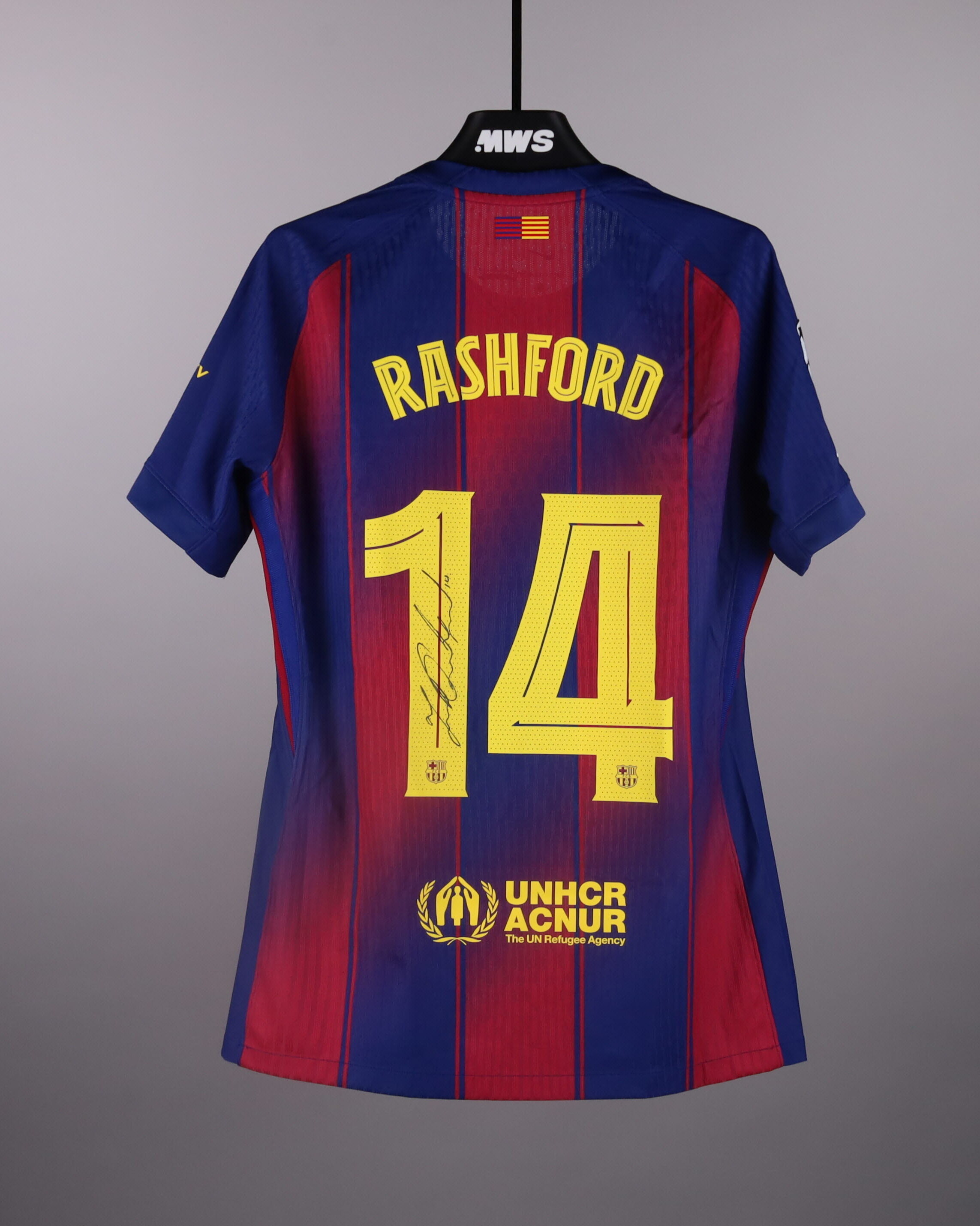 Marcus Rashford | FC Barcelona - Paris Saint-Germain | MatchWornShirt