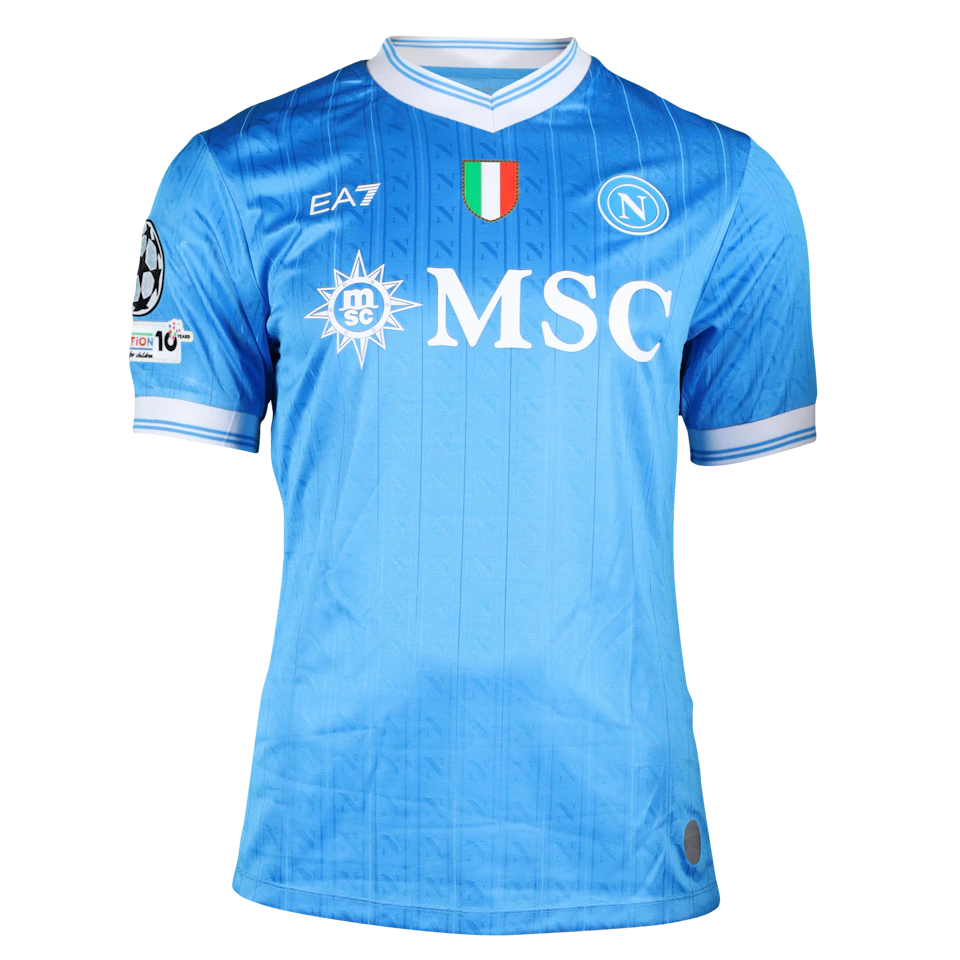 Mathías Olivera SSC Napoli shirt