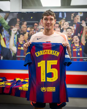 Andreas Christensen FC Barcelona camisa.