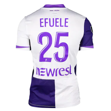 来自Toulouse FC的Frédéric Efuele Ngoyala球衣