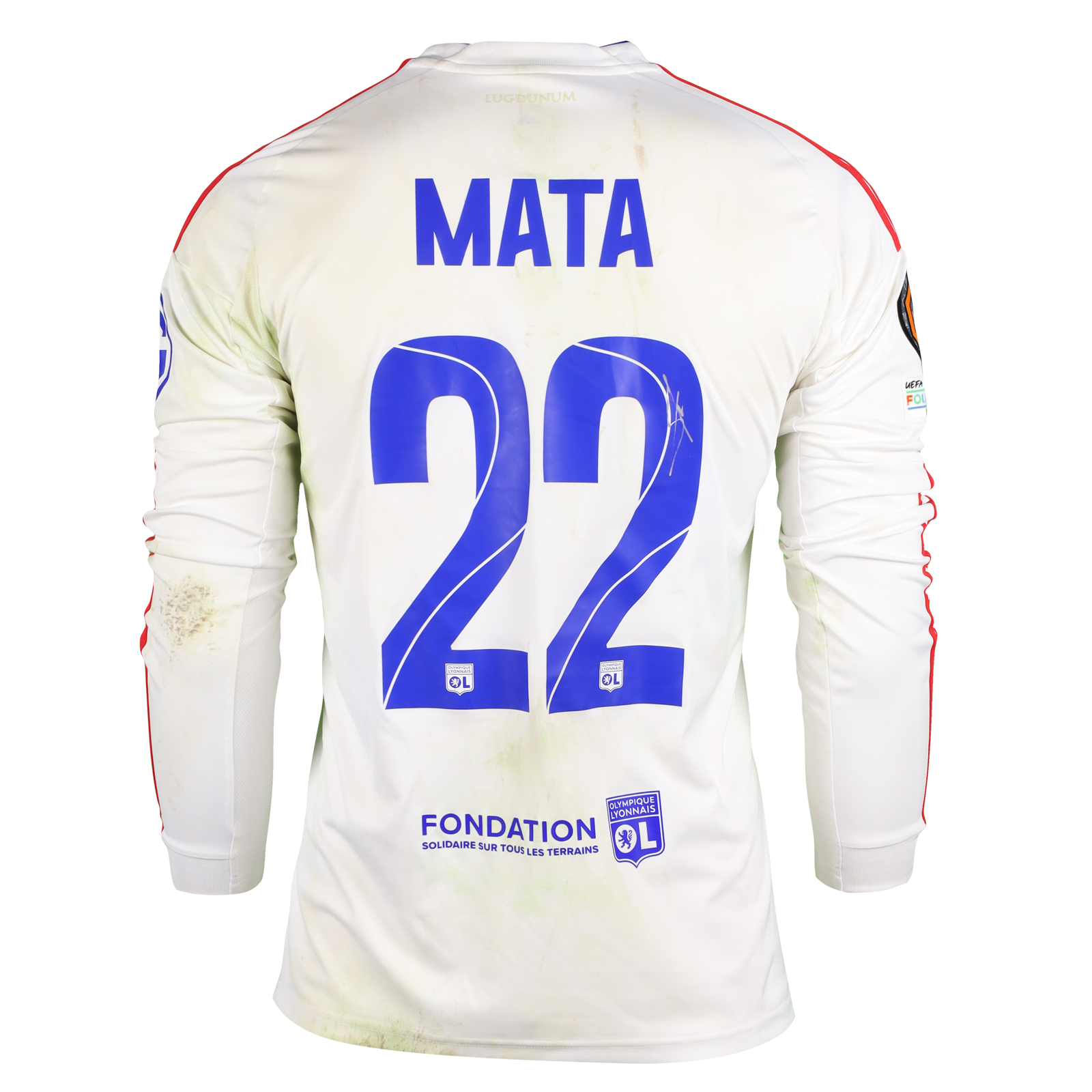 Clinton Mata Olympique Lyonnais shirt