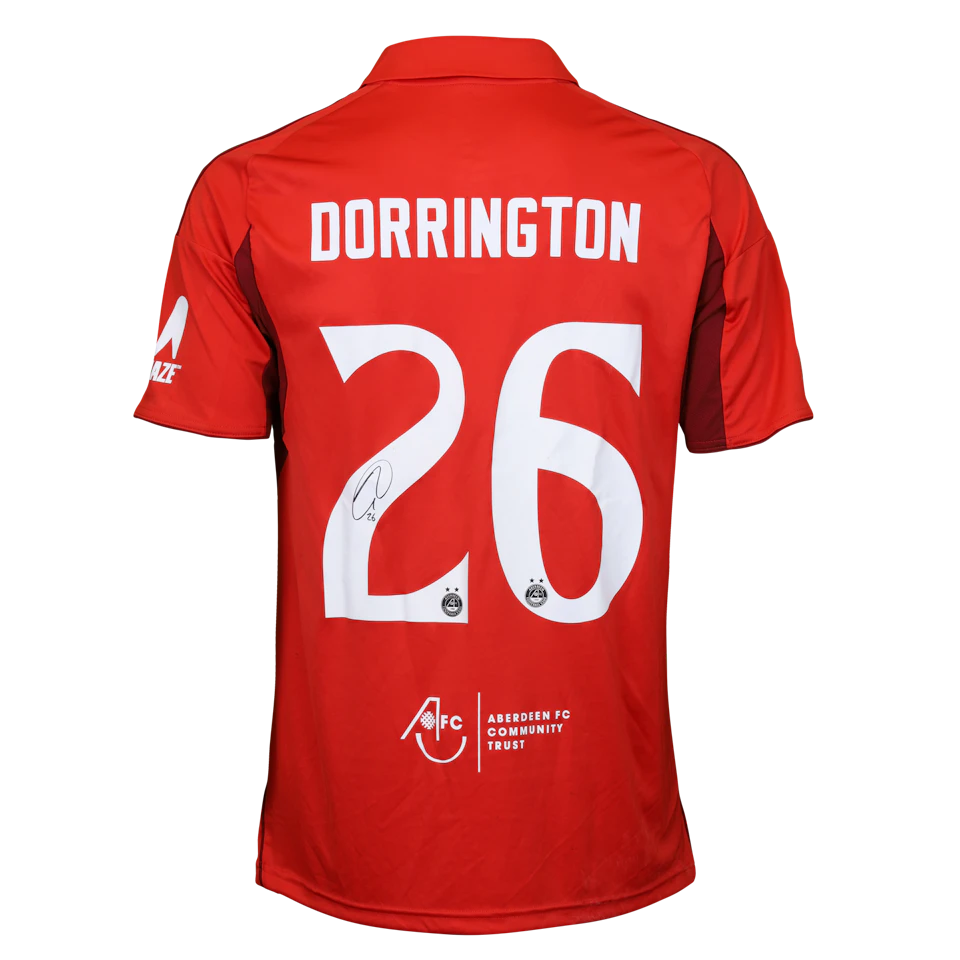 Alfie Dorrington Aberdeen shirt