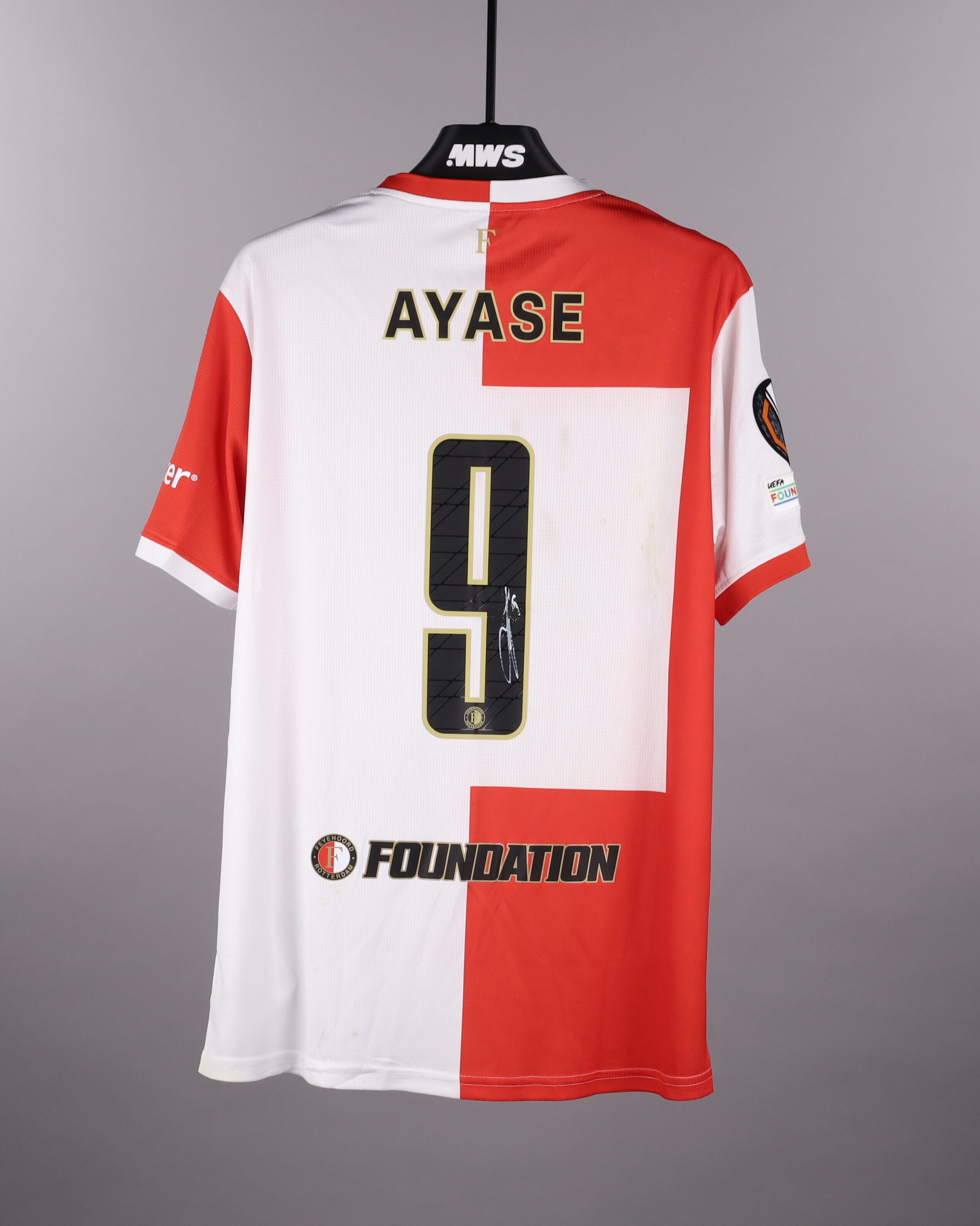 Ayase Ueda 上田綺世 | Feyenoord - Aston Villa | MatchWornShirt