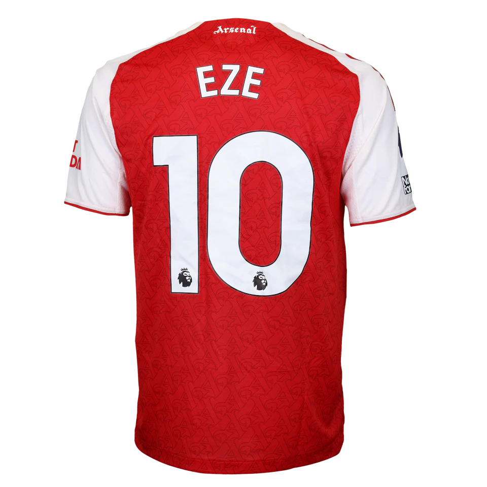 来自Arsenal的Eberechi Eze球衣