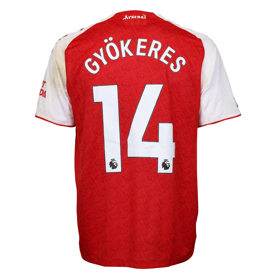 Viktor Gyökeres Arsenal shirt