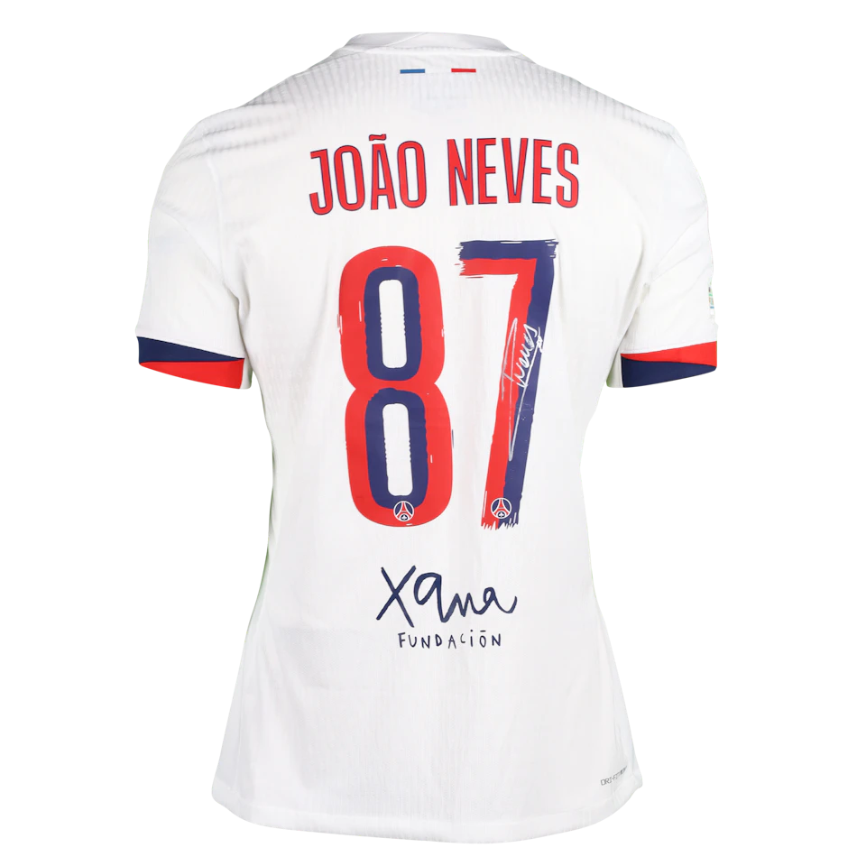 João Neves Paris Saint-Germain shirt