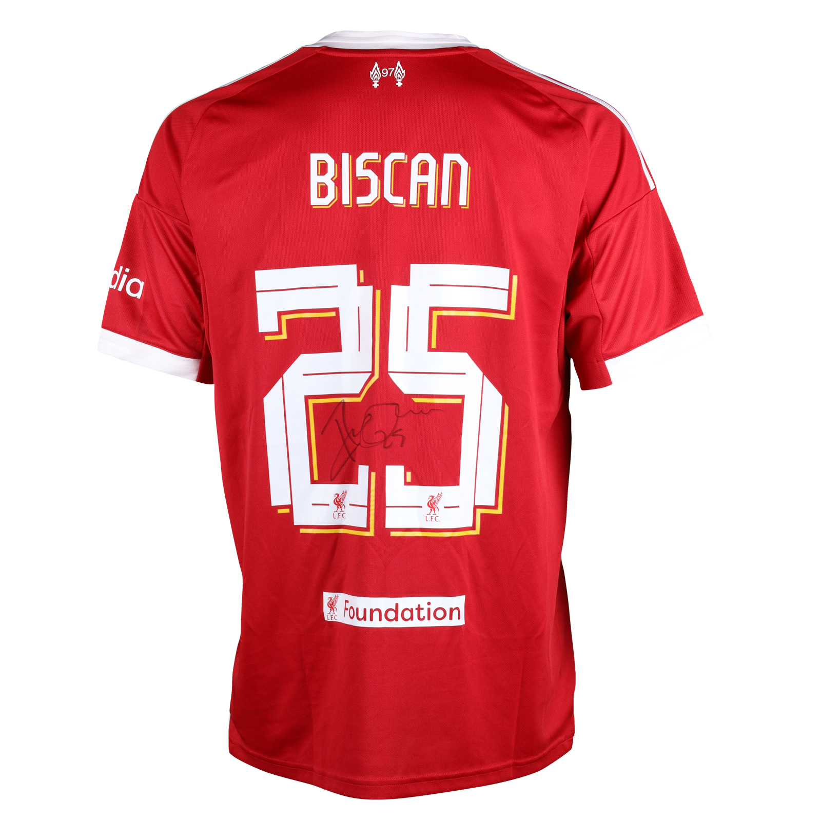 Igor Biscan Liverpool jersey