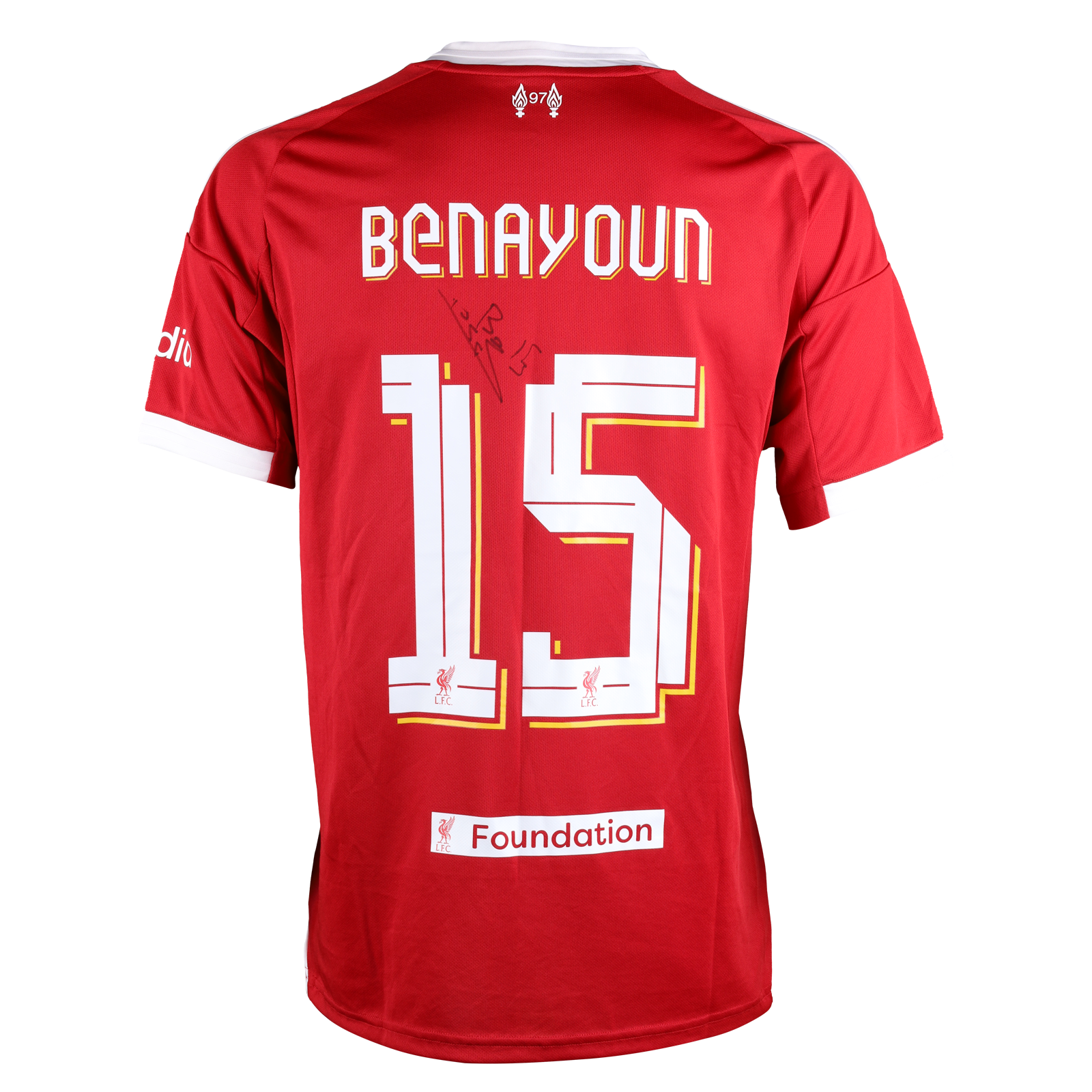 Yossi Benayoun Liverpool Legends jersey