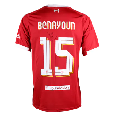 Liverpool 팀의 Yossi Benayoun 셔츠