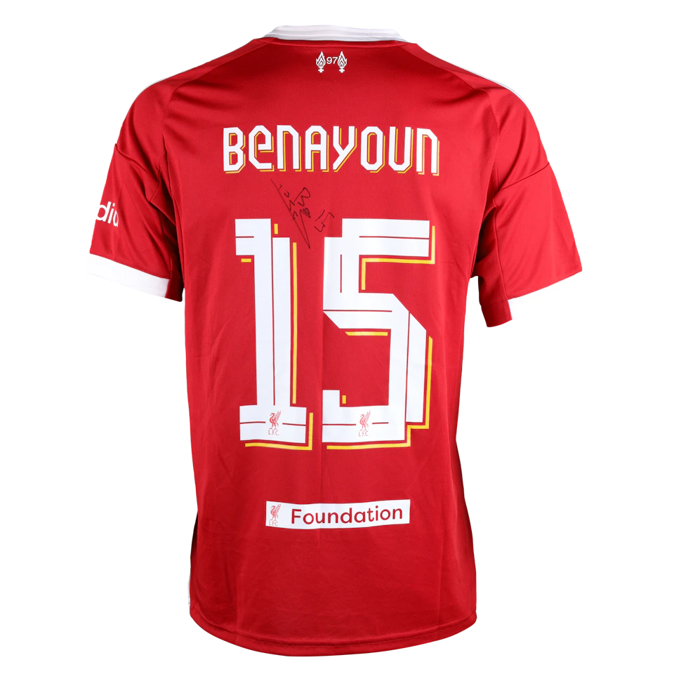 Liverpool 팀의 Yossi Benayoun 셔츠