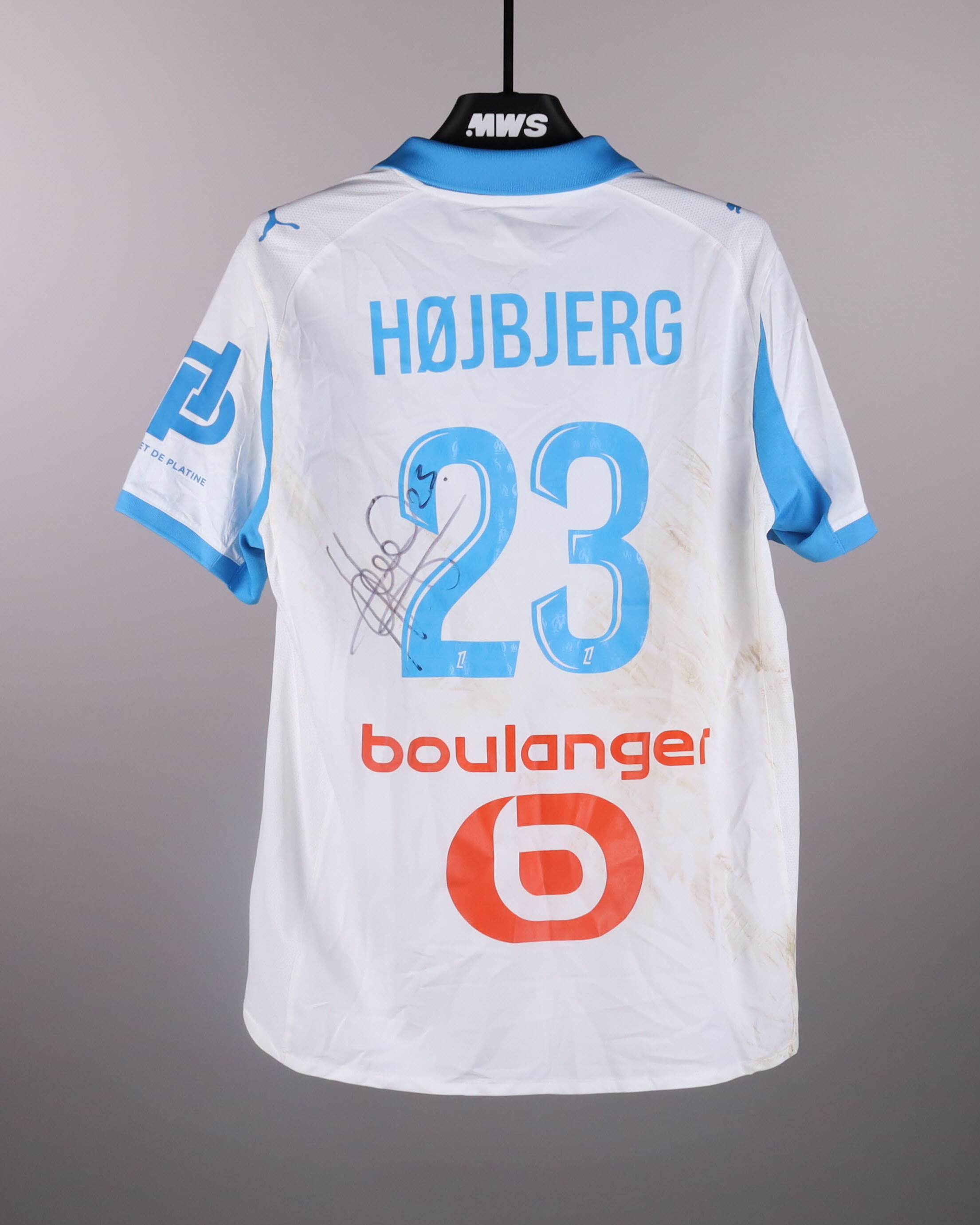 Pierre-Emile Højbjerg Olympique de Marseille shirt