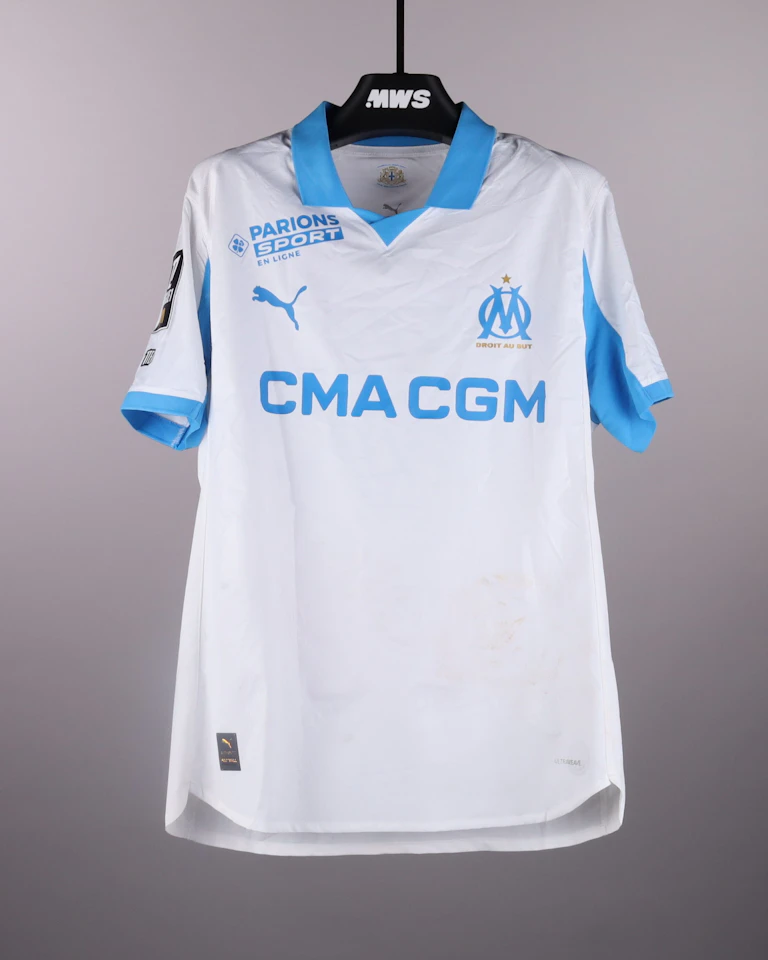 来自Olympique de Marseille的Robinio Vaz球衣