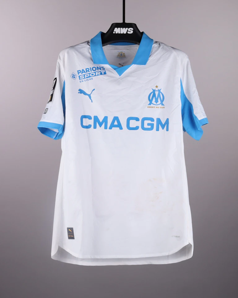 来自Olympique de Marseille的Robinio Vaz球衣