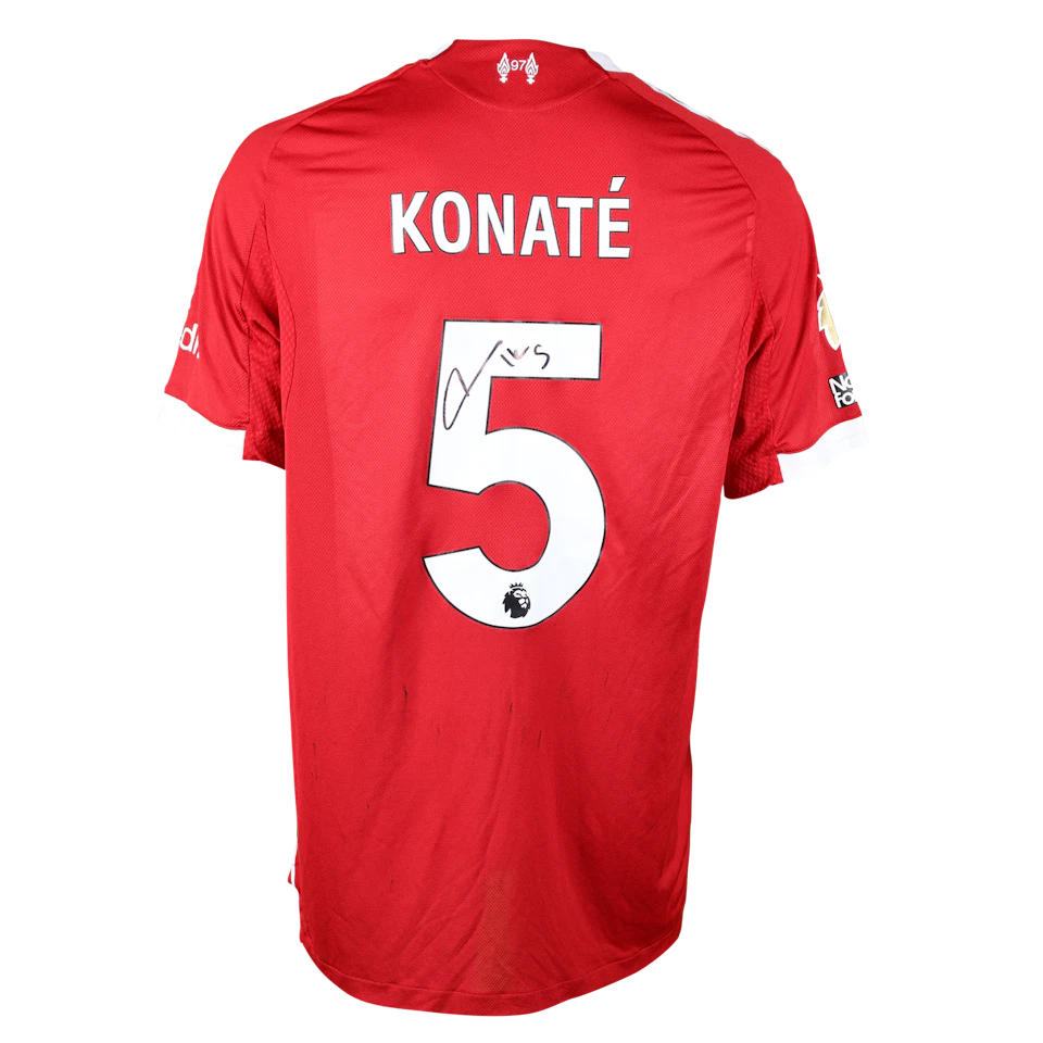 Ibrahima Konaté Liverpool のシャツ