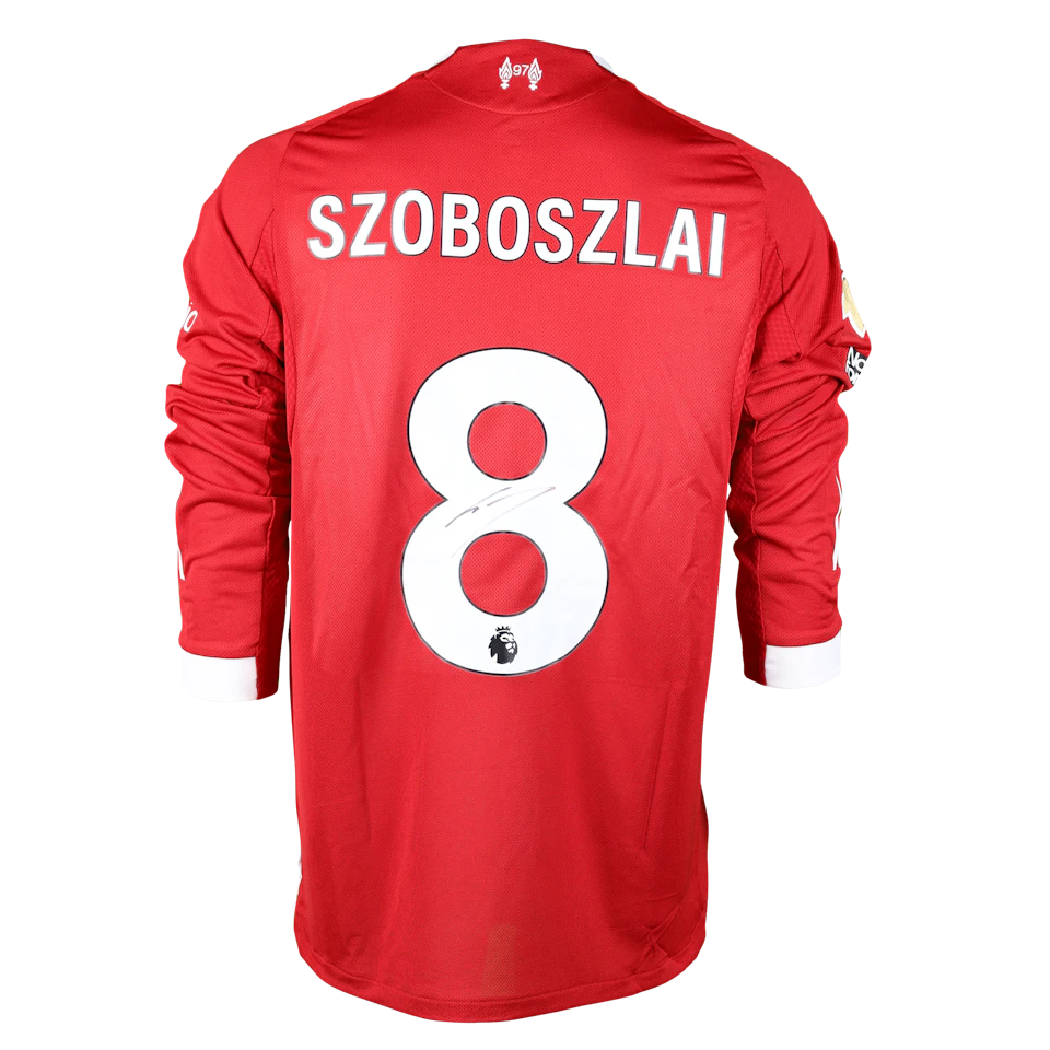 Dominik Szoboszlai | Chelsea - Liverpool | MatchWornShirt Dominik Szoboszlai | Chelsea - Liverpool | MatchWornShirt