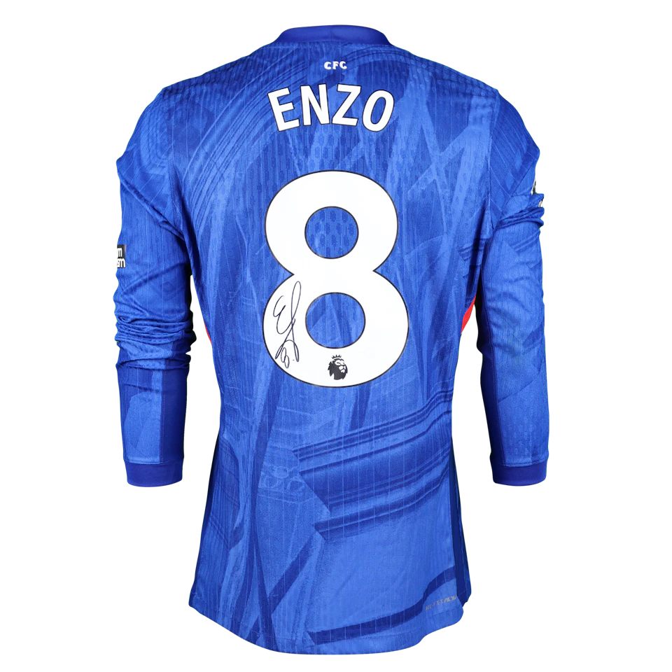 Enzo Fernández | Chelsea - Liverpool | MatchWornShirt