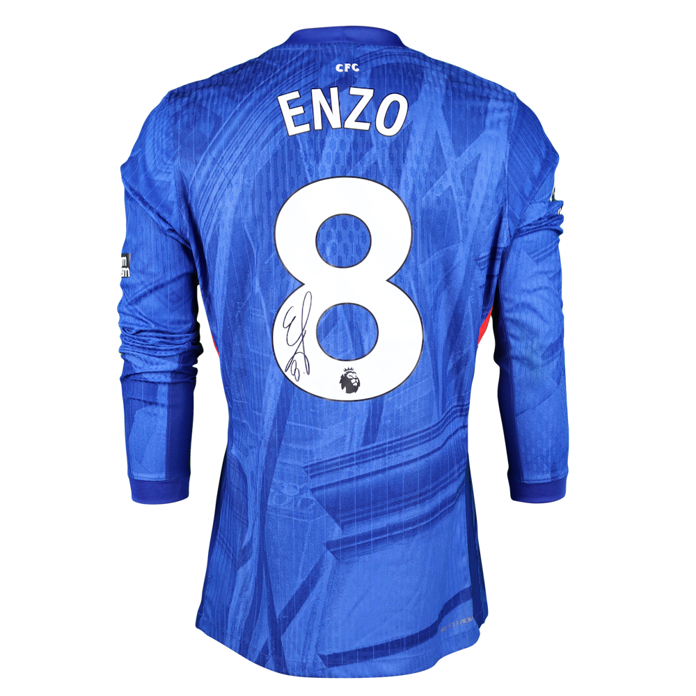 Enzo Fernández | Chelsea - Liverpool | MatchWornShirt