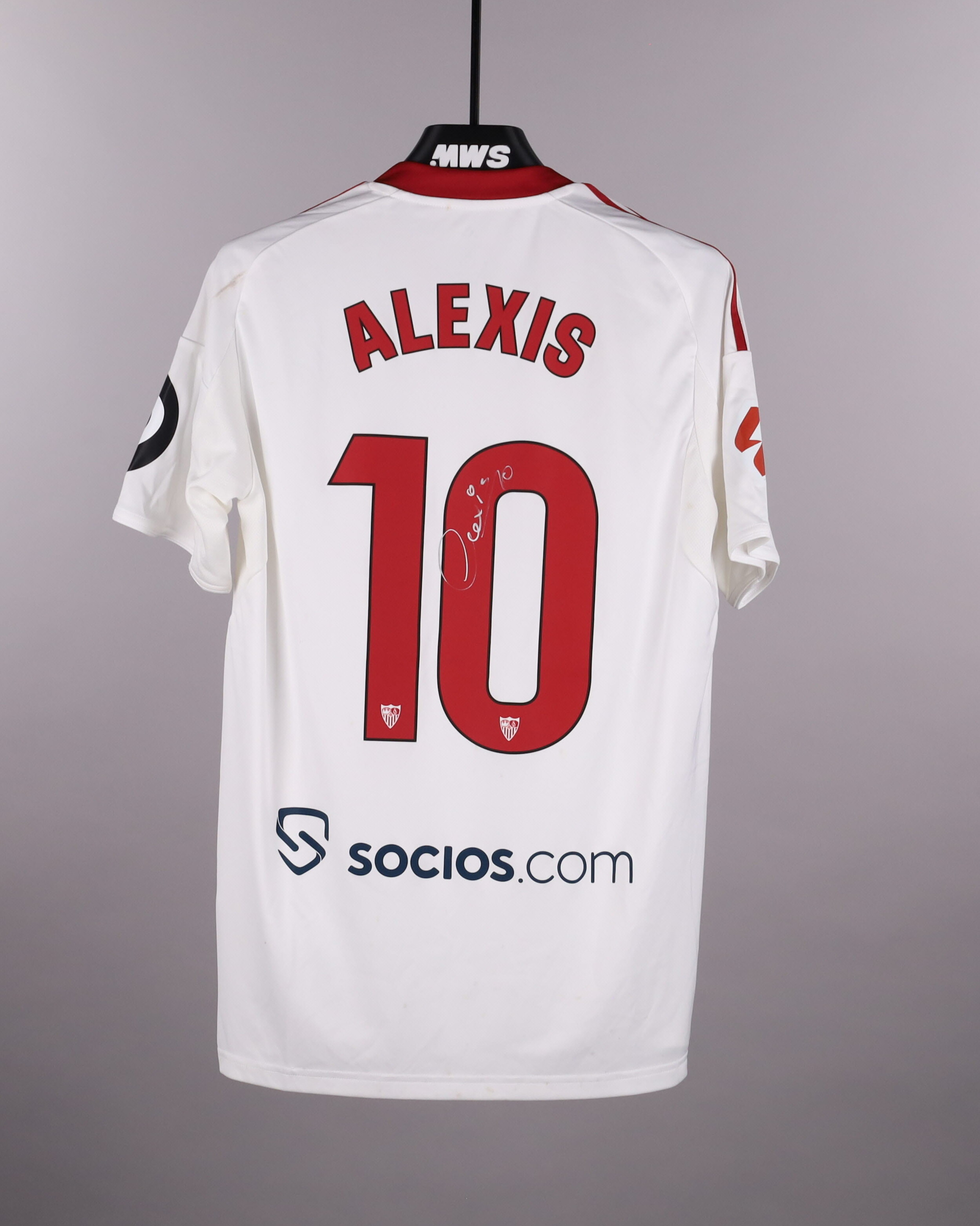 Alexis Sánchez Sevilla FC FC Barcelona MatchWornShirt