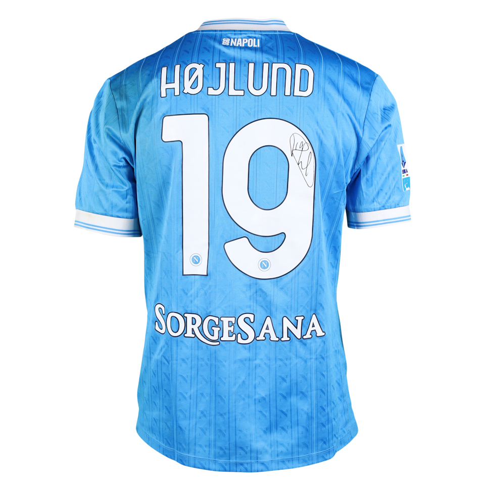 Camiseta Rasmus Højlund SSC Napoli